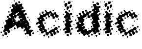 Acidic