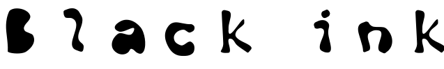 Black ink
