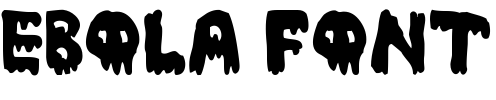 Ebola Font