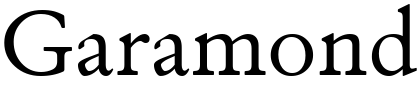 Garamond