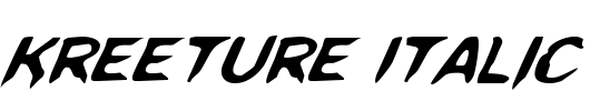 Kreeture Italic