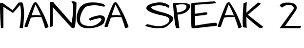 Manga Speak 2