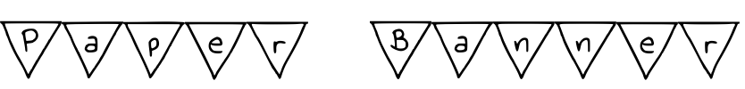 Paper Banner