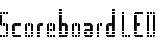 Scoreboard LED