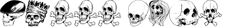 Skull Font
