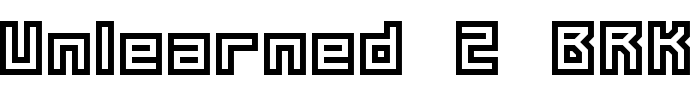 Unlearned 2 BRK