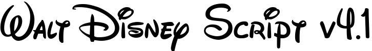 Walt Disney Script v4.1
