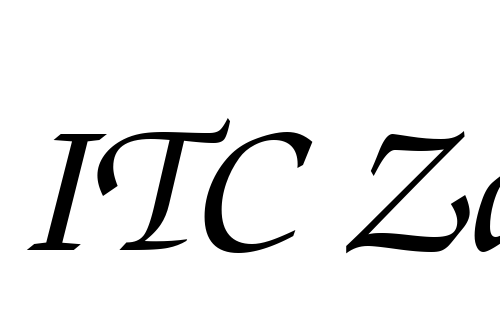 ITC Zapf Chancery