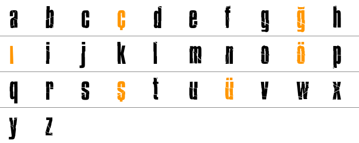 Bison Küçük Harfler