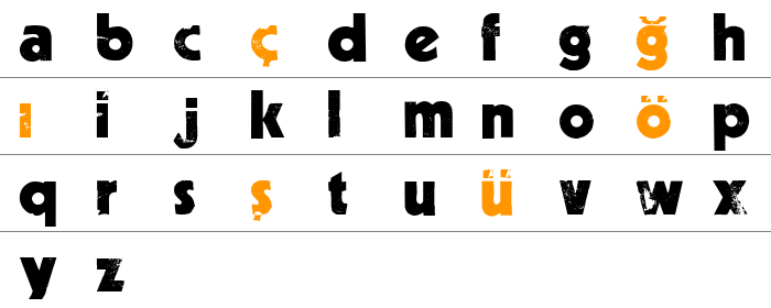 Decade Küçük Harfler