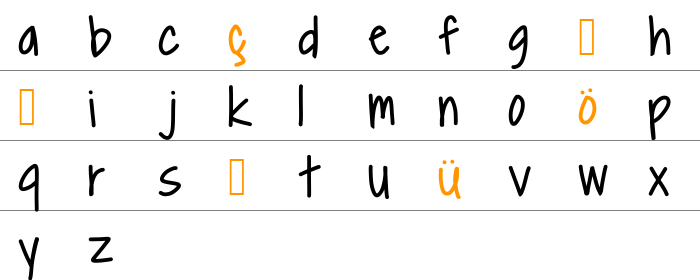 Al dente Küçük Harfler