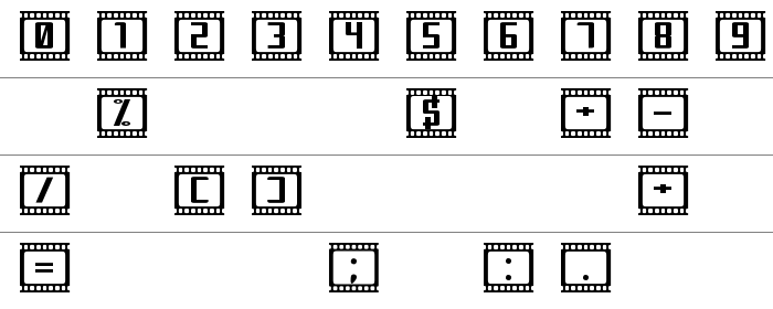 Cinema ST Rakam ve İşaretler