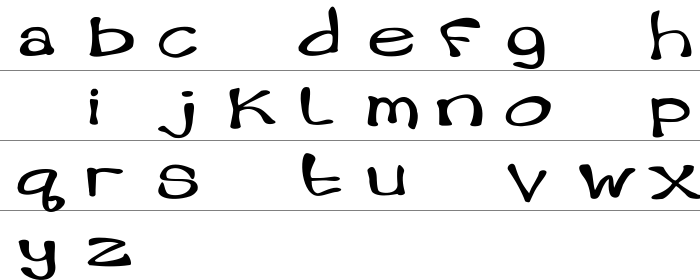 Hambone Küçük Harfler