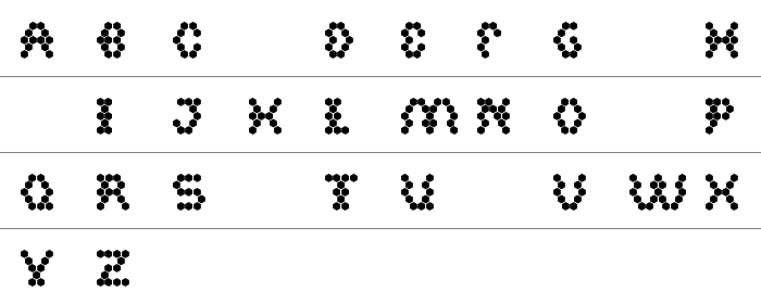 Hexagonal Küçük Harfler