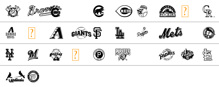 MLB NL Büyük Harfler