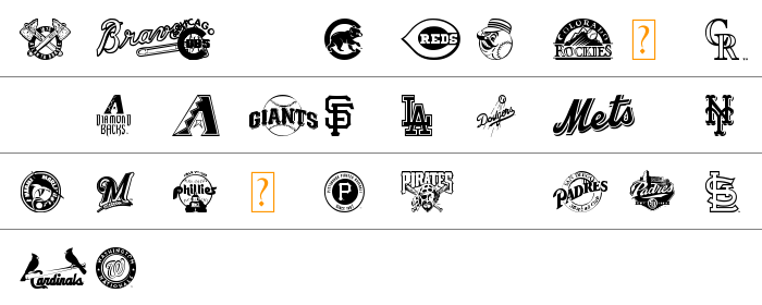 MLB NL Küçük Harfler