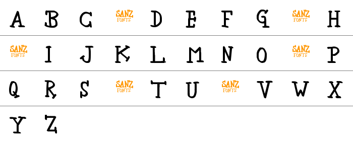Newbie Serif Küçük Harfler