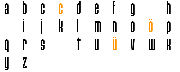 Paulistana Ipe Küçük Harfler