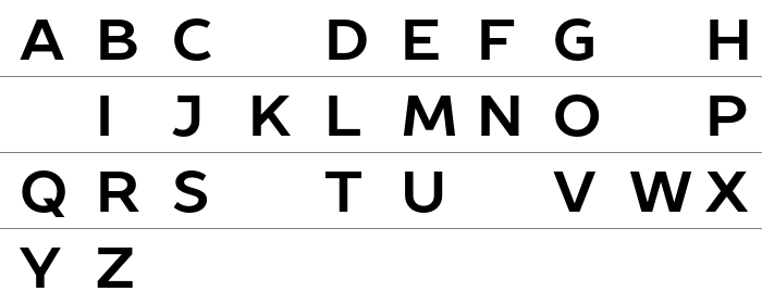 Prosto Sans Küçük Harfler