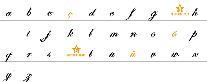 Sweet Correction Roth Küçük Harfler